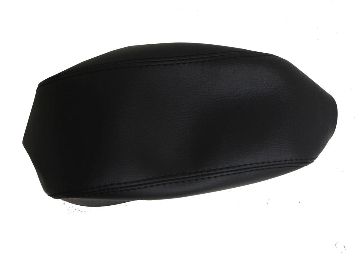 Center Console Lid Armrest Cover for Scion TC (2005–2010) Black PVC Leather
