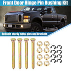 Set of 2 Door Hinge Pin and Bushing Repair Kits for Ford F-100 F-150 (1980–1983)