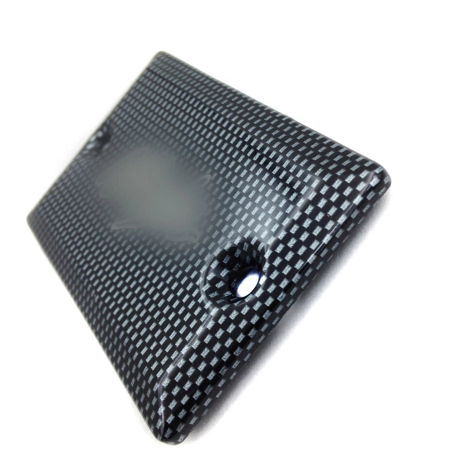 Carbon Brake Fluid Reservoir Cap Cover for Kawasaki Ninja 650R (2006–2010), ZX6R (1985–1997)