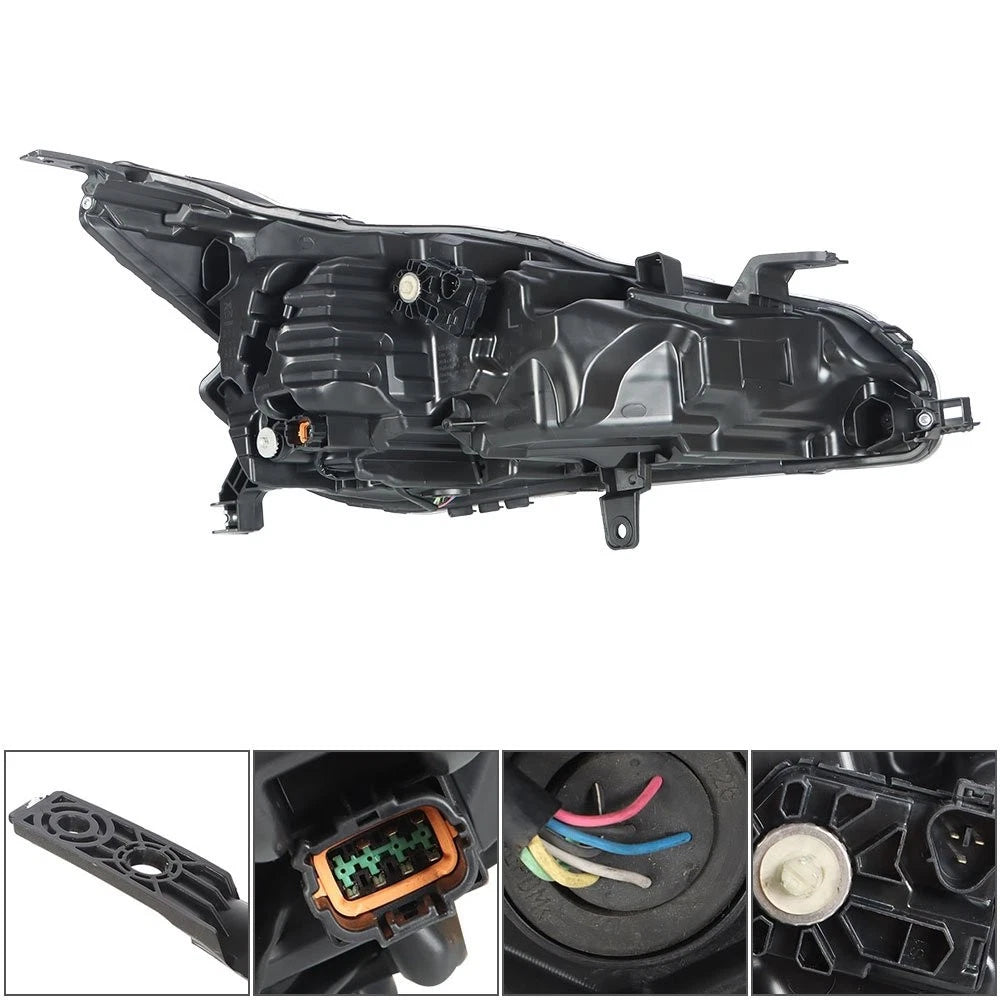 Chrome Headlight Assembly for Nissan Altima (2019–2021)