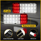 4X LED Rear Door Panel Courtesy Lamps for Ford Expedition (1997–2002)
