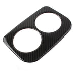 Carbon Fiber Rear Water Cup Panel Cover Trim for Subaru Forester (2013–2018)