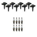 Set of 8 Ignition Coils & Denso Platinum Spark Plugs for LX470 Tundra V8 (1998–2006)