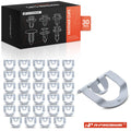 30 Pcs Window Reveal Molding Clips for Buick 
