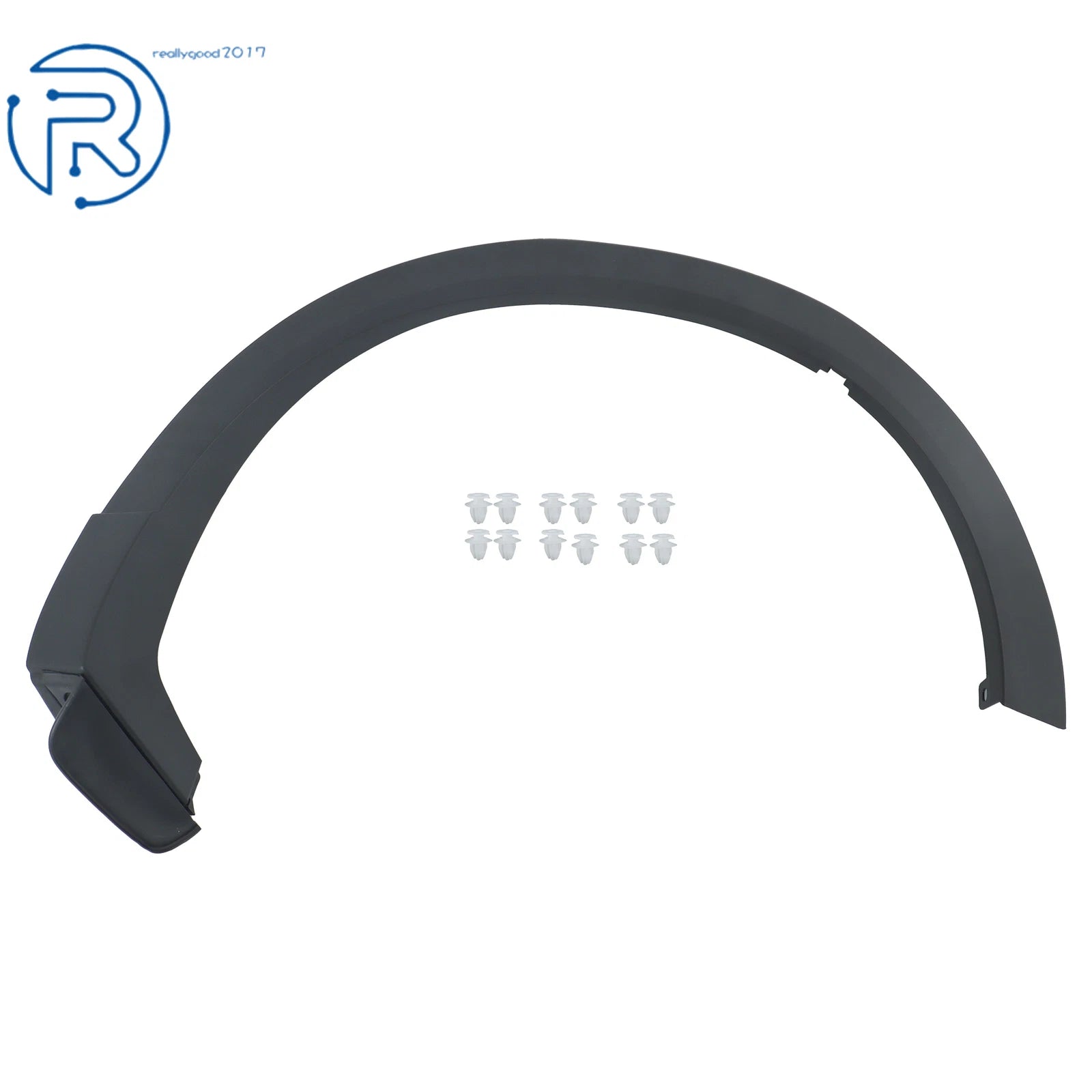 Rear Left Wheel Lip Fender for Mazda CX-9 (2016-2023) Black Plastic