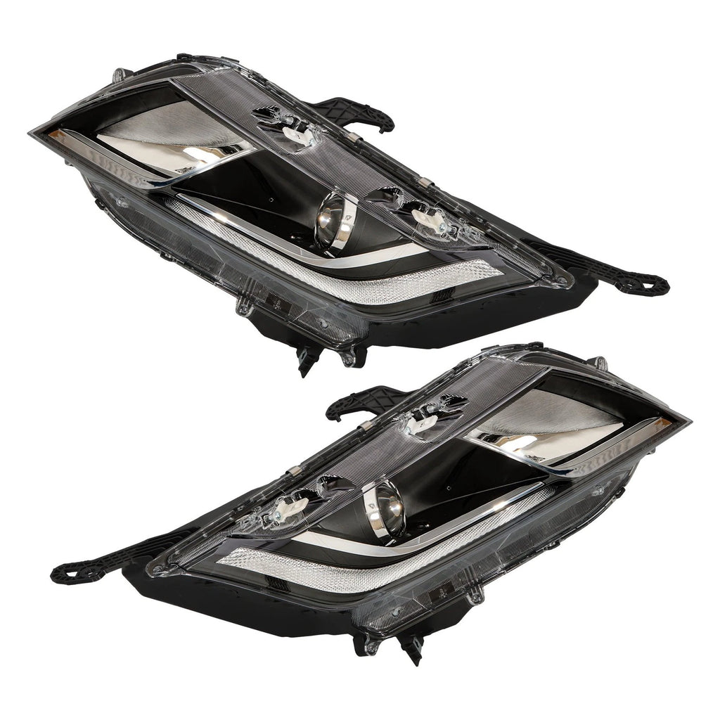 Set of 2 Headlights for Honda Odyssey (2018-2020) Halogen Clear Lens