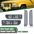 Smoke Corner Lights and Bumper Signal Lights for Jeep Cherokee XJ (1997–2001)