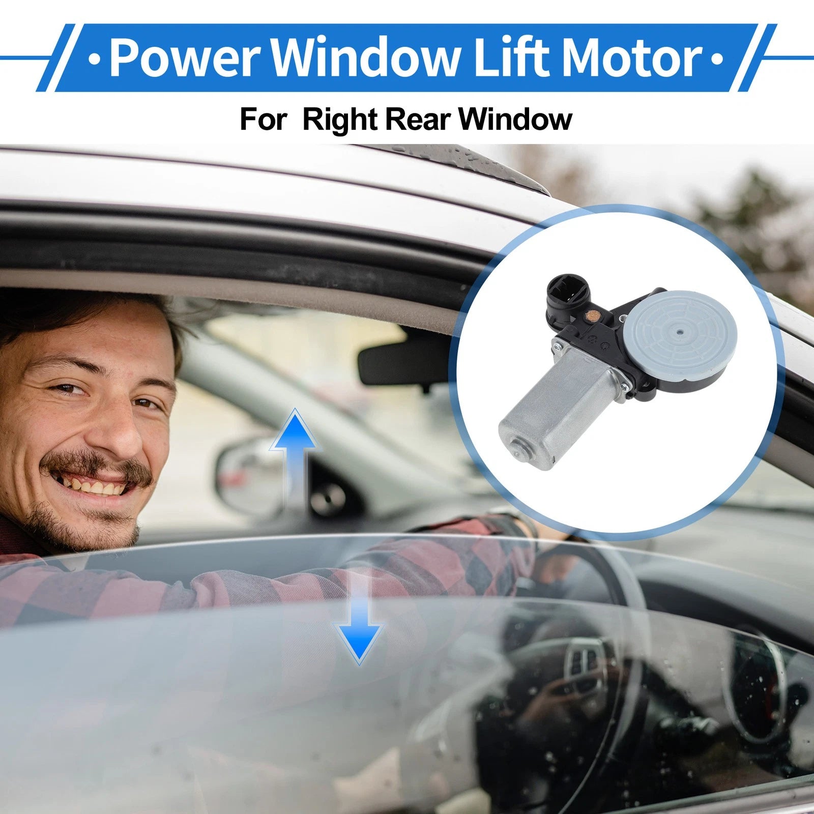 Power Window Regulator Lift Motor No.742606 for Toyota Corolla (2003–2008)