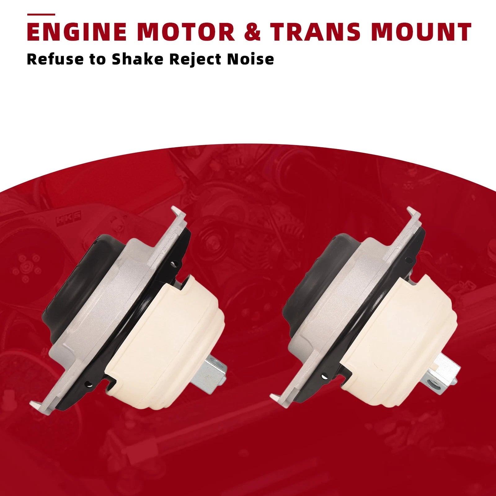 2Pcs Engine Motor Mount for Mercedes ML550 GL450 GLS550 (2012-2019)