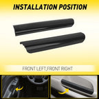 1 Pair Inner Pull Handle Armrest Trim for Ford Escape (2013–2019)