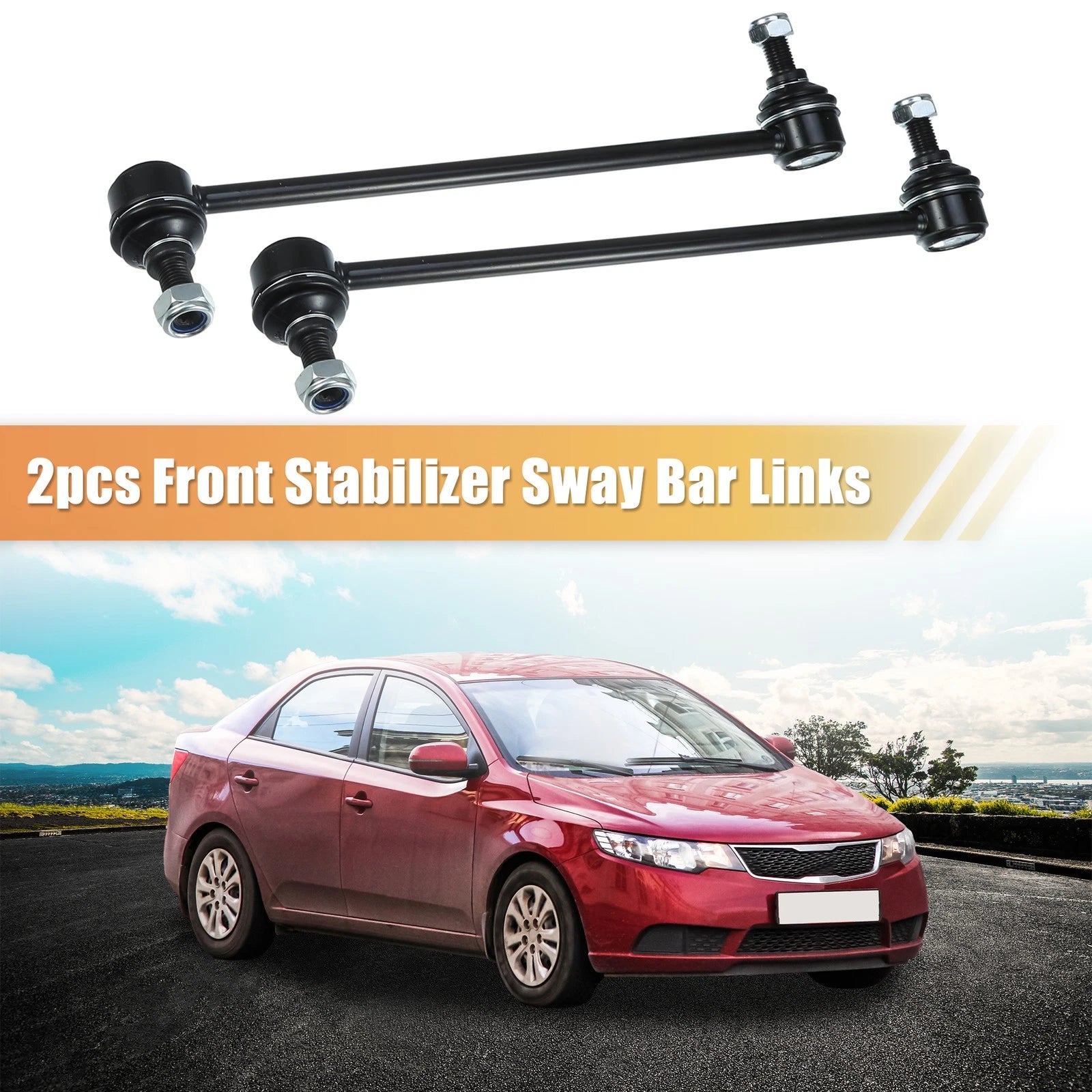 2pcs Front Sway Bar Links for Mercedes-Benz C230 (2008–2009)