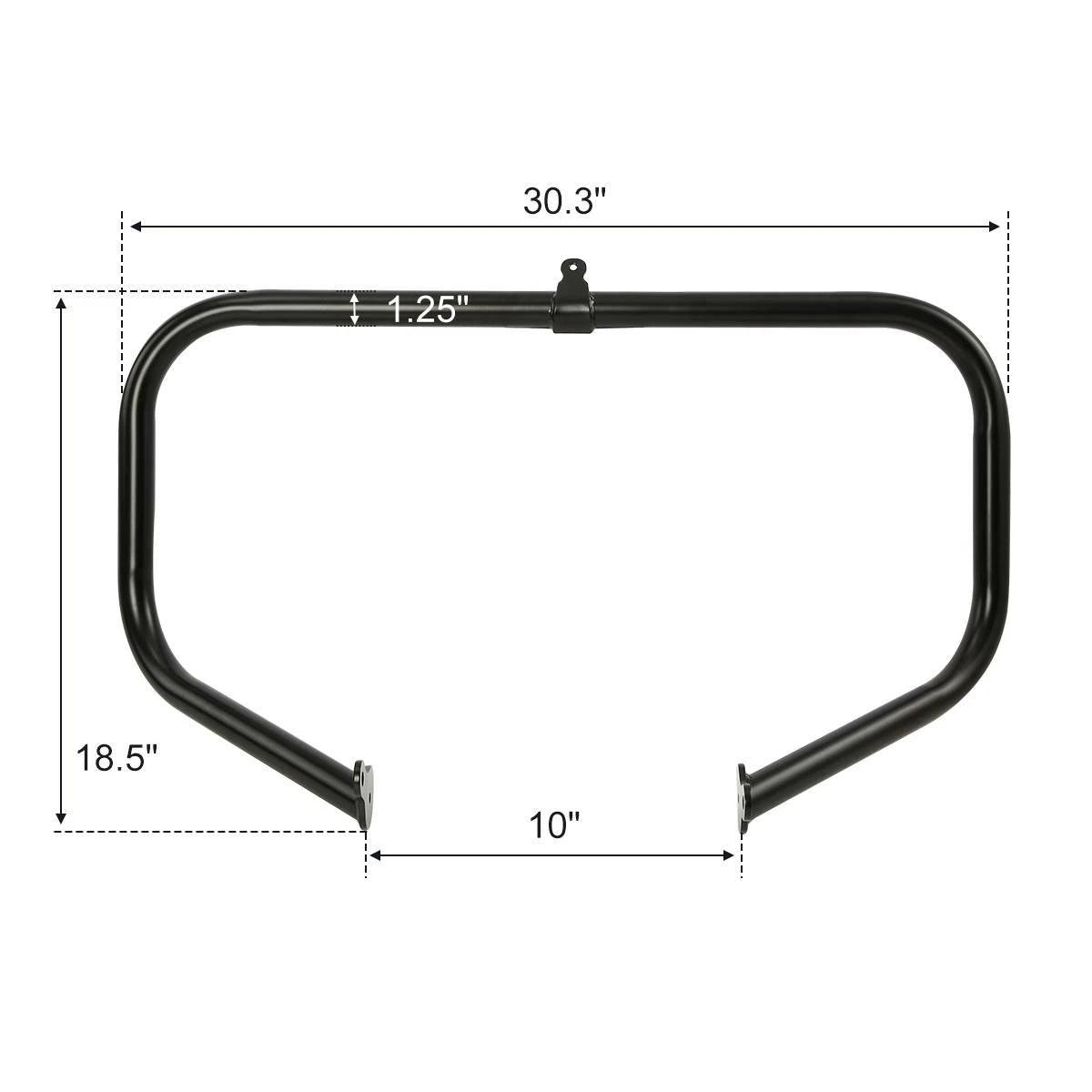 Lower Vented Leg Speaker Pod & Engine Bar for Harley Touring Glide (2014–2024)