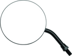 Adjustable Round Mirror 4in 10mm for Motorcycles (Fitment)