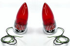 Tail Light Lens and Bezels Assembly Pair for 1959 Cadillac (1959–1959)