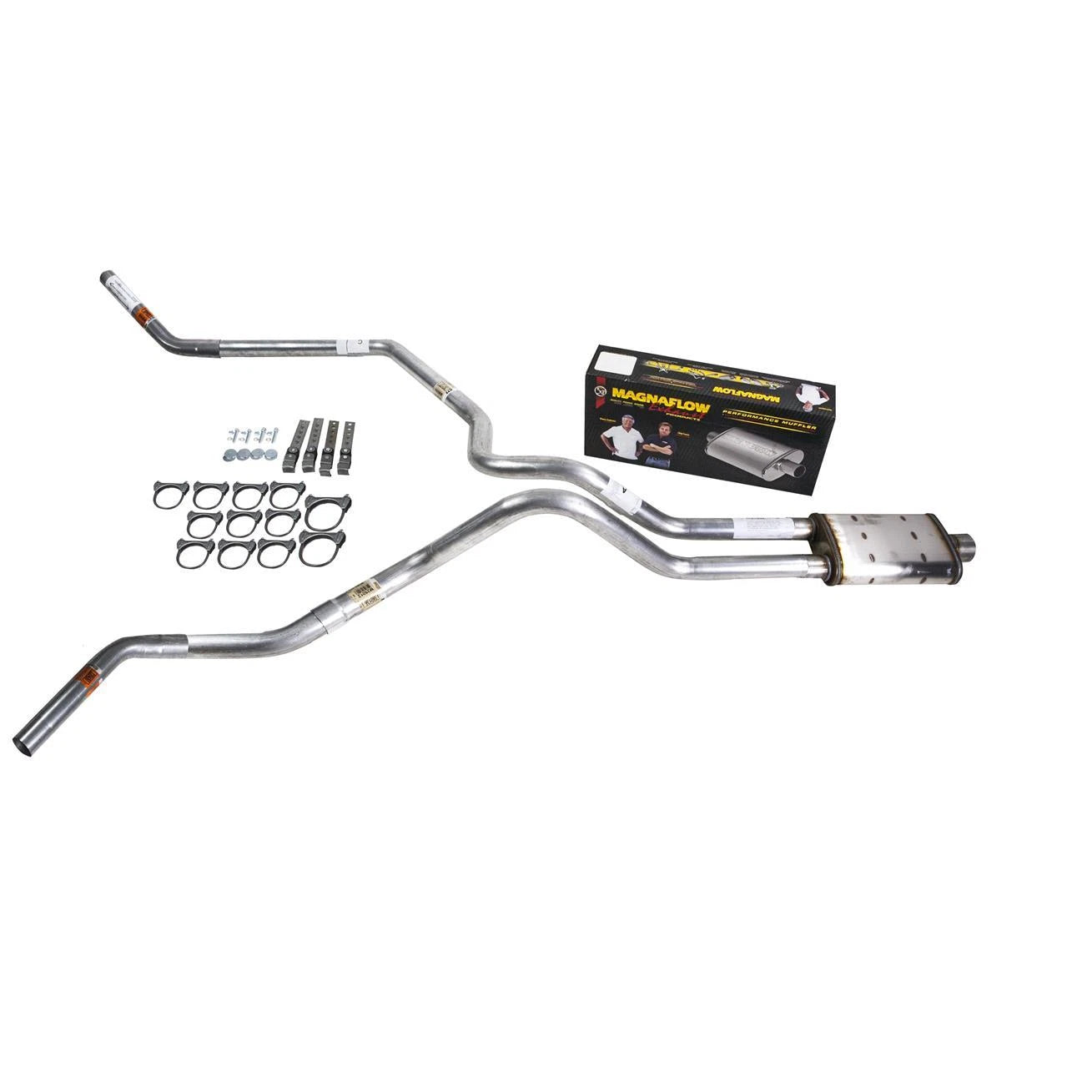 Dual Exhaust Pipe for F150 (2007-2013) - Corner Exit, 2.5"