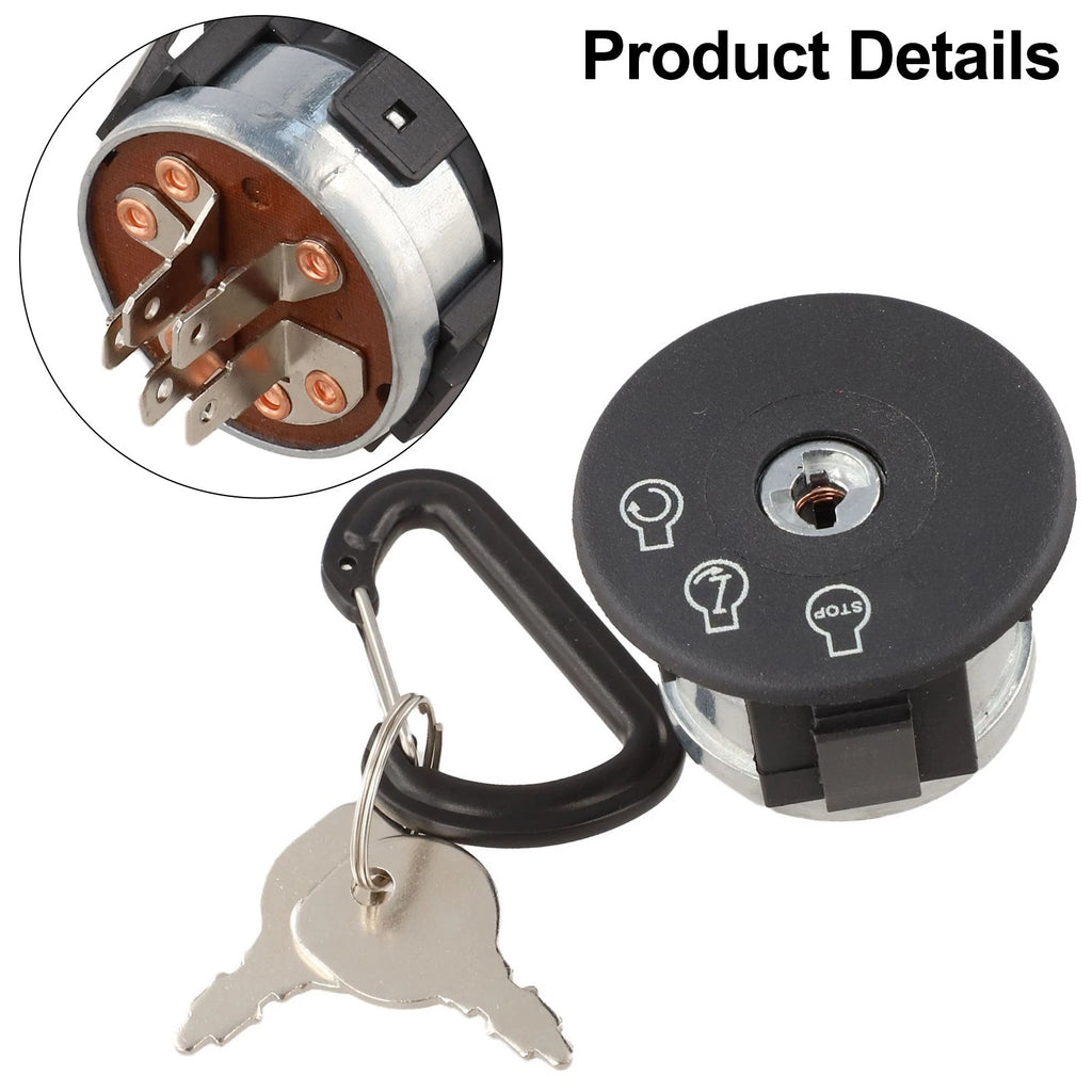 Ignition Switch 483472 7072684YP with 2 Keys for SCAG Freedom (2010–2023)