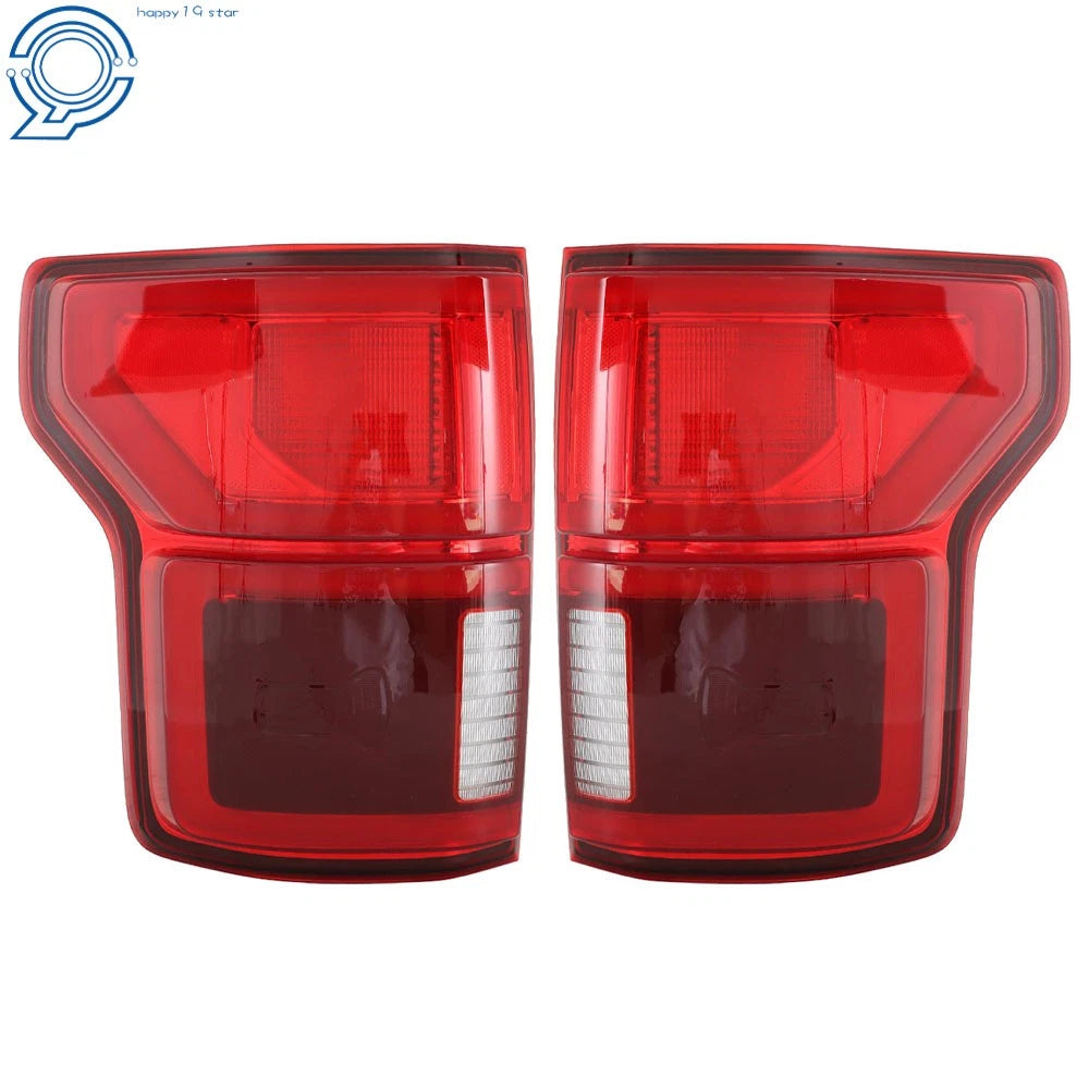 Set of 2 Rear Taillights for Ford F150 (2018–2020) with Blind Spot LED