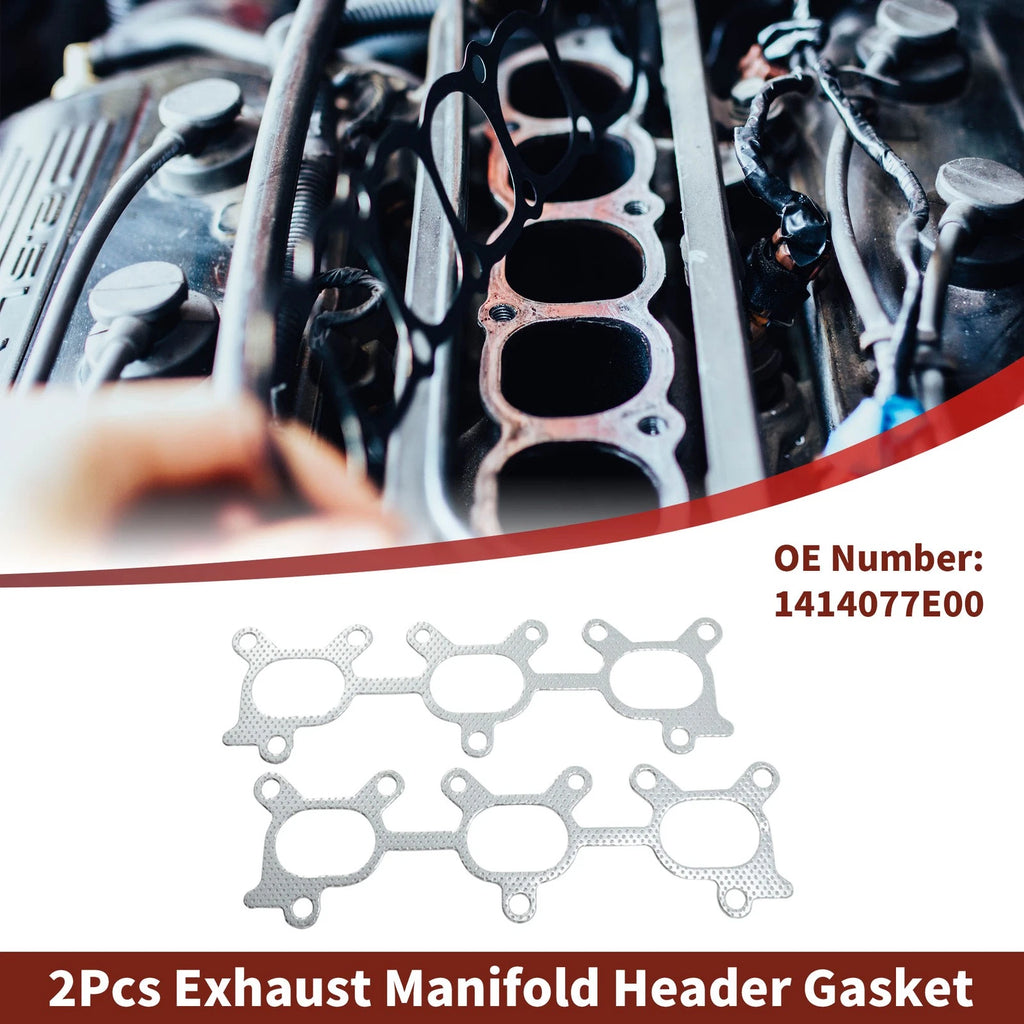 Exhaust Manifold Header Gasket for Chevrolet Tracker (2000–2002) No. 1414077E00