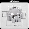 Set of 4 Chrome Wheel Center Hub Cap Dust Covers for Ford F250 F350 Excursion