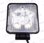 18W Off-Road LED Work Lamp for Truck SUV Trailer RV (Square)