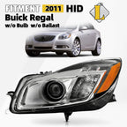 HID/Xenon Headlight for Buick Regal (2011) Left Driver Side w/LED DRL