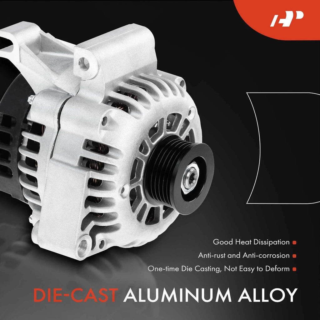 Alternator for Chevy Malibu, Oldsmobile Alero, Pontiac (1999–2003)
