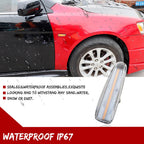 Amber LED Front Side Marker Signal Lights for Mitsubishi Lancer EVO X