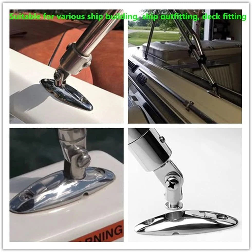 Quick Release Hinge 82mm 92mm 316 Stainless Steel for Marine Setup
