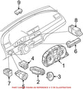 Genuine OEM Headlight Switch 3C8941431FXSH for VW Audi (2000–2023)
