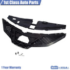 Black Chrome Front Upper Grille for Nissan Rogue Sport (2018–2019)