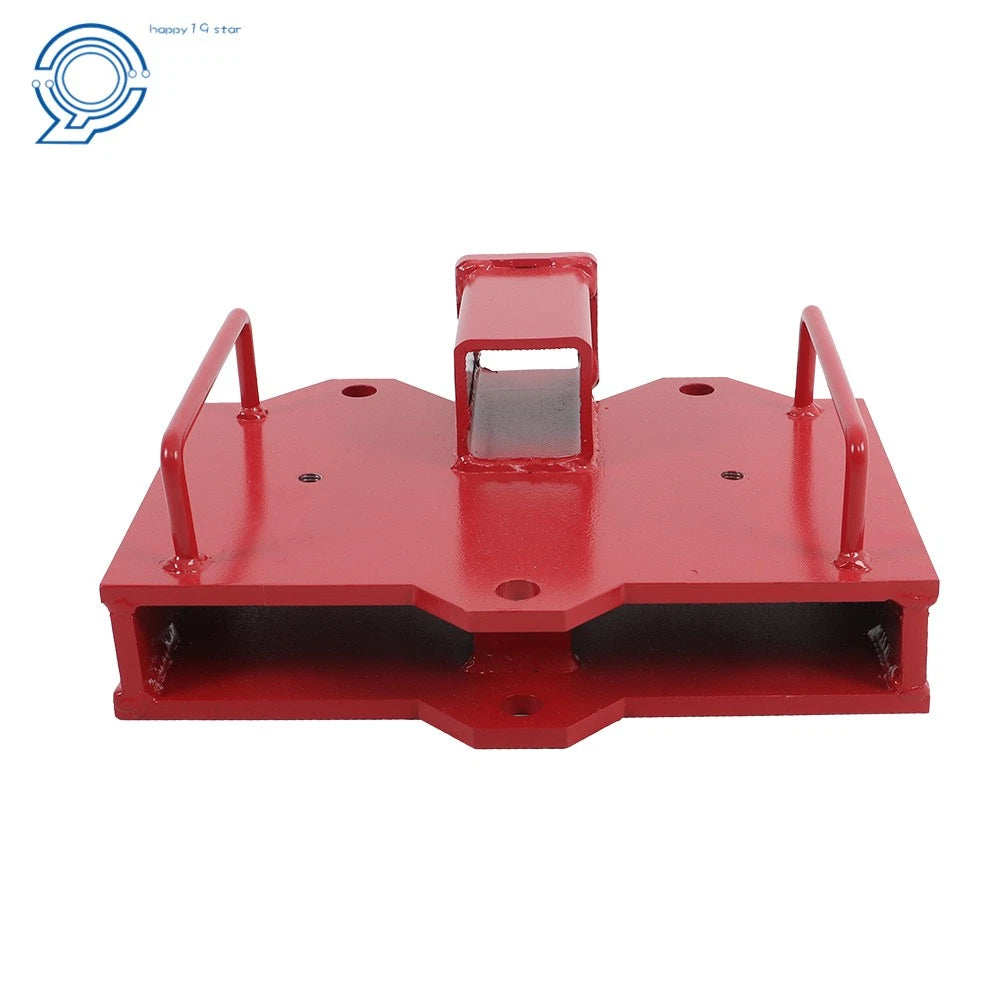 2 In Forklift Trailer Hitch Receiver for Dual Pallet Forks (6500 lbs)