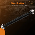 Front Driveshaft Prop Shaft Assembly for Jeep Grand Cherokee V8 (2012–2018)