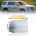 Front Door Handle Lock Cylinder Cover for Cadillac Escalade (2015–2018)