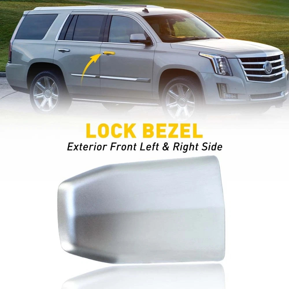 Front Door Handle Lock Cylinder Cover for Cadillac Escalade (2015–2018)