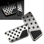 Stainless Steel Gas Brake Pedal Covers for Jeep Wrangler (2007-2017)