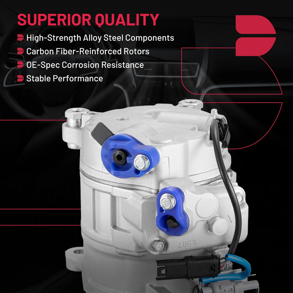 A/C Compressor CO29196C with Clutch for BMW 528i (2012–2016)