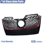 Front Grille Assembly Kit for VW GTI Jetta (2006-2009)