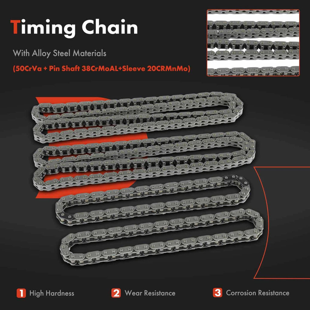 15x Timing Chain Kit for Ford F-150, Mustang (2015–2017) 5.0L