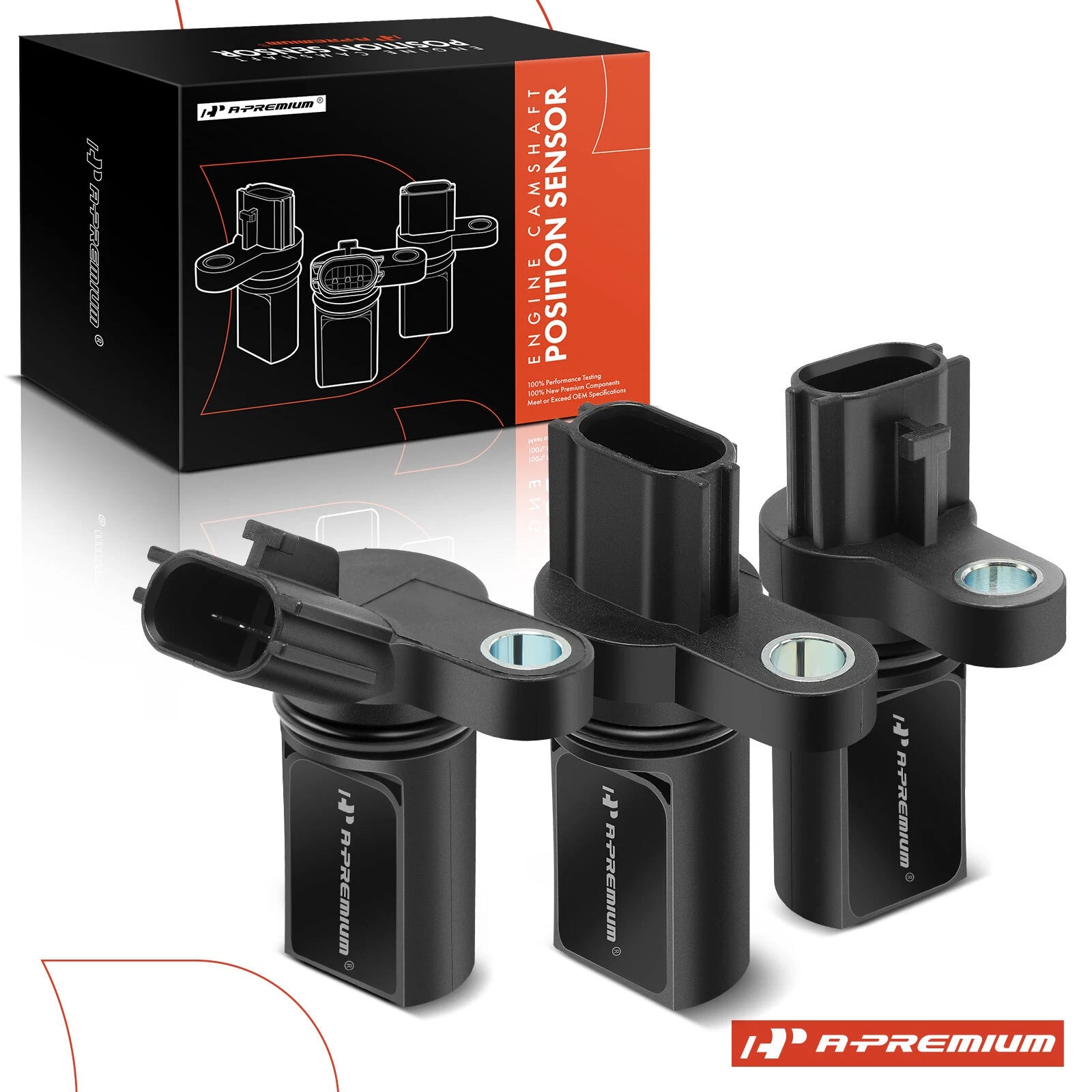 3X Camshaft & Crankshaft Position Sensors for Infiniti G35 (2003–2005)