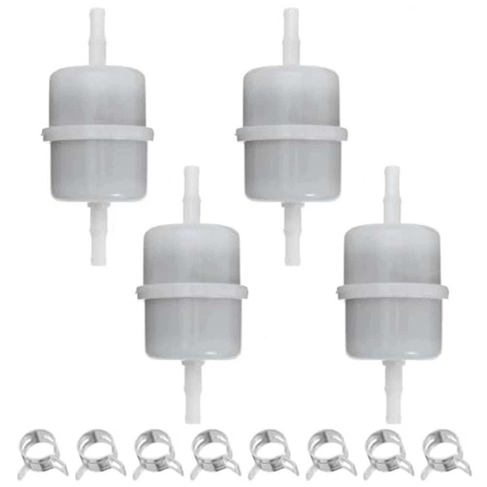 Fuel Filter Kit 4 Pack with Clamps for CH Series Engines (24 050 02, 24 050 10)