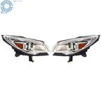 Headlight Set for Buick Enclave (2013-2017) HID Projector with LED DRL