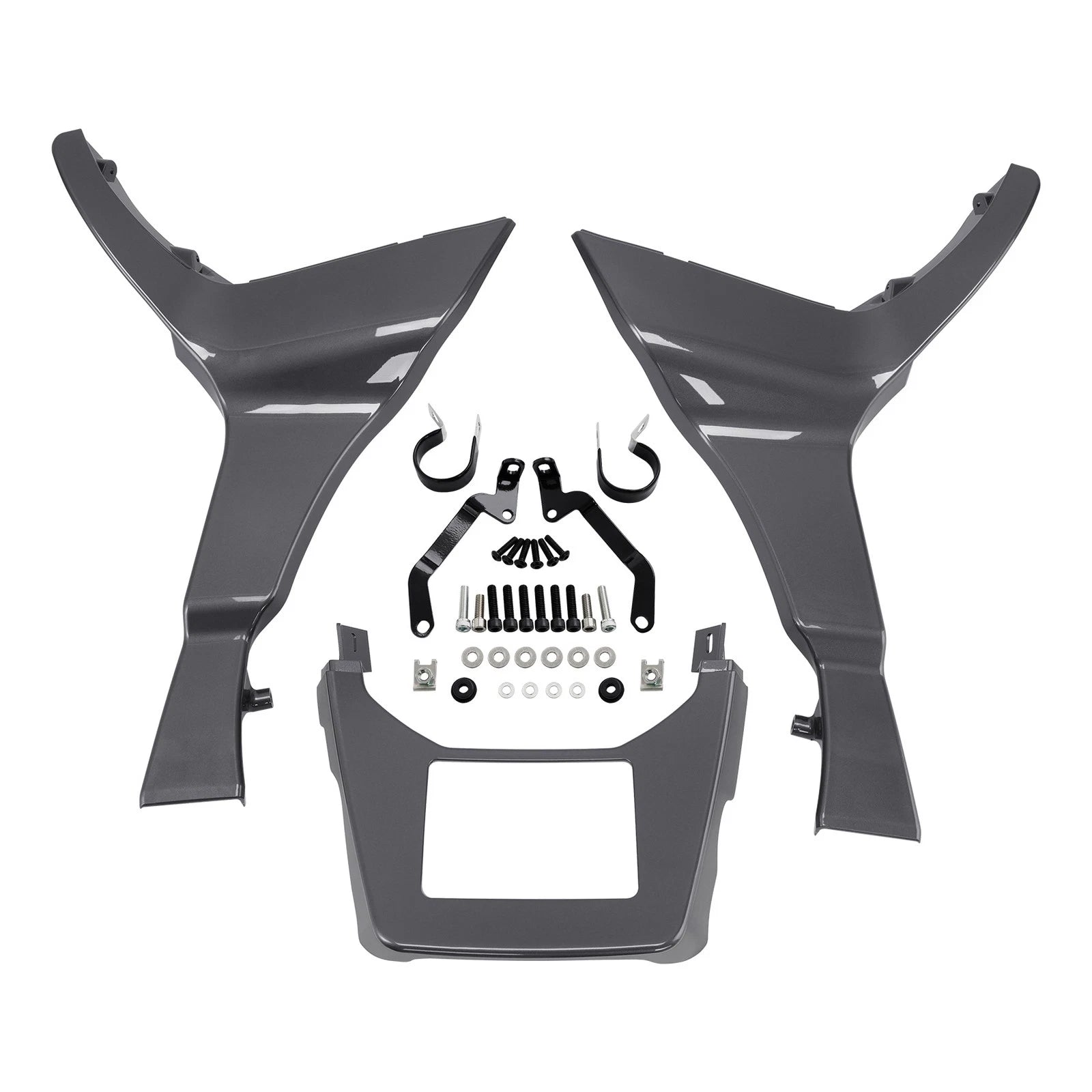 Side Fairing Spoiler Cover for Harley Road Glide (2017–2023) Gauntlet Gray Metallic