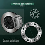 4X 1 Inch Wheel Spacers 8x170 for Ford F250 F350 Super Duty (1999–2002)