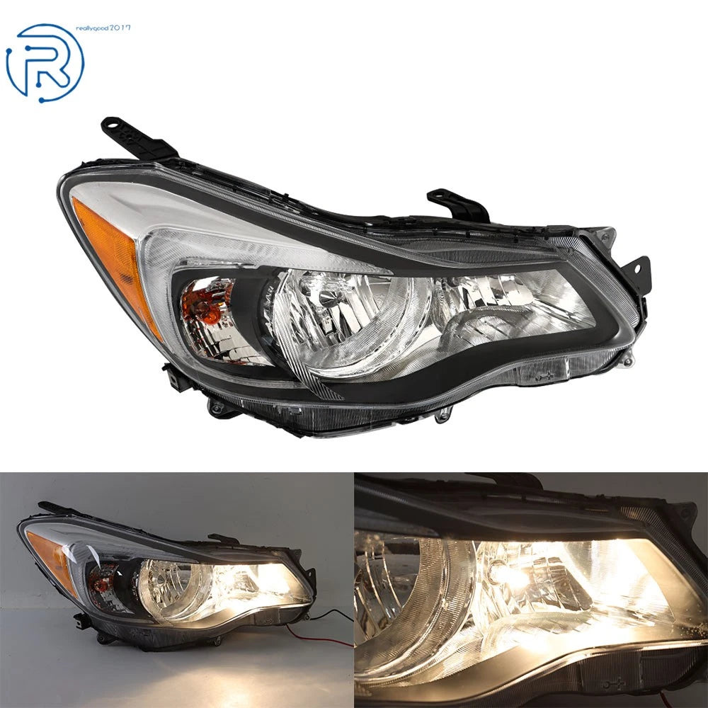 Halogen Headlight Set for Subaru Impreza/Crosstrek (2012-2016) Chrome