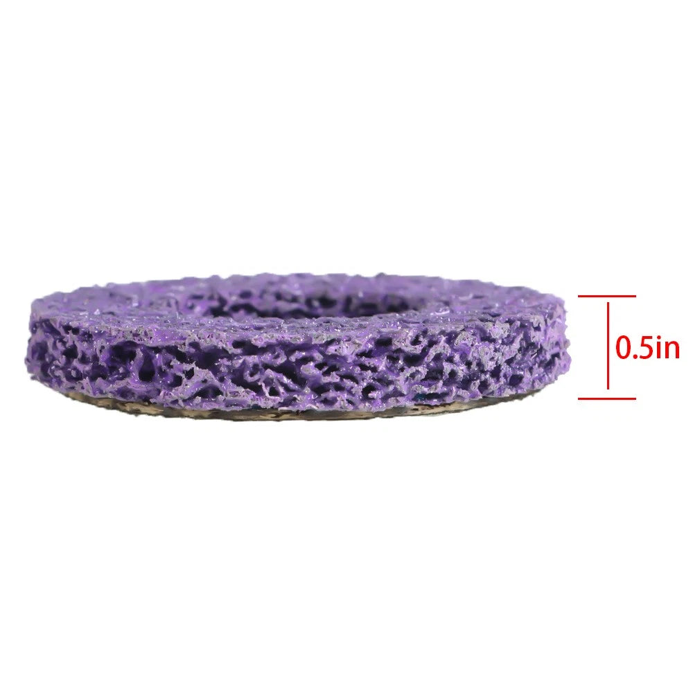 10 Pack 4" Poly Strip Discs for Angle Grinder (Rust Removal)