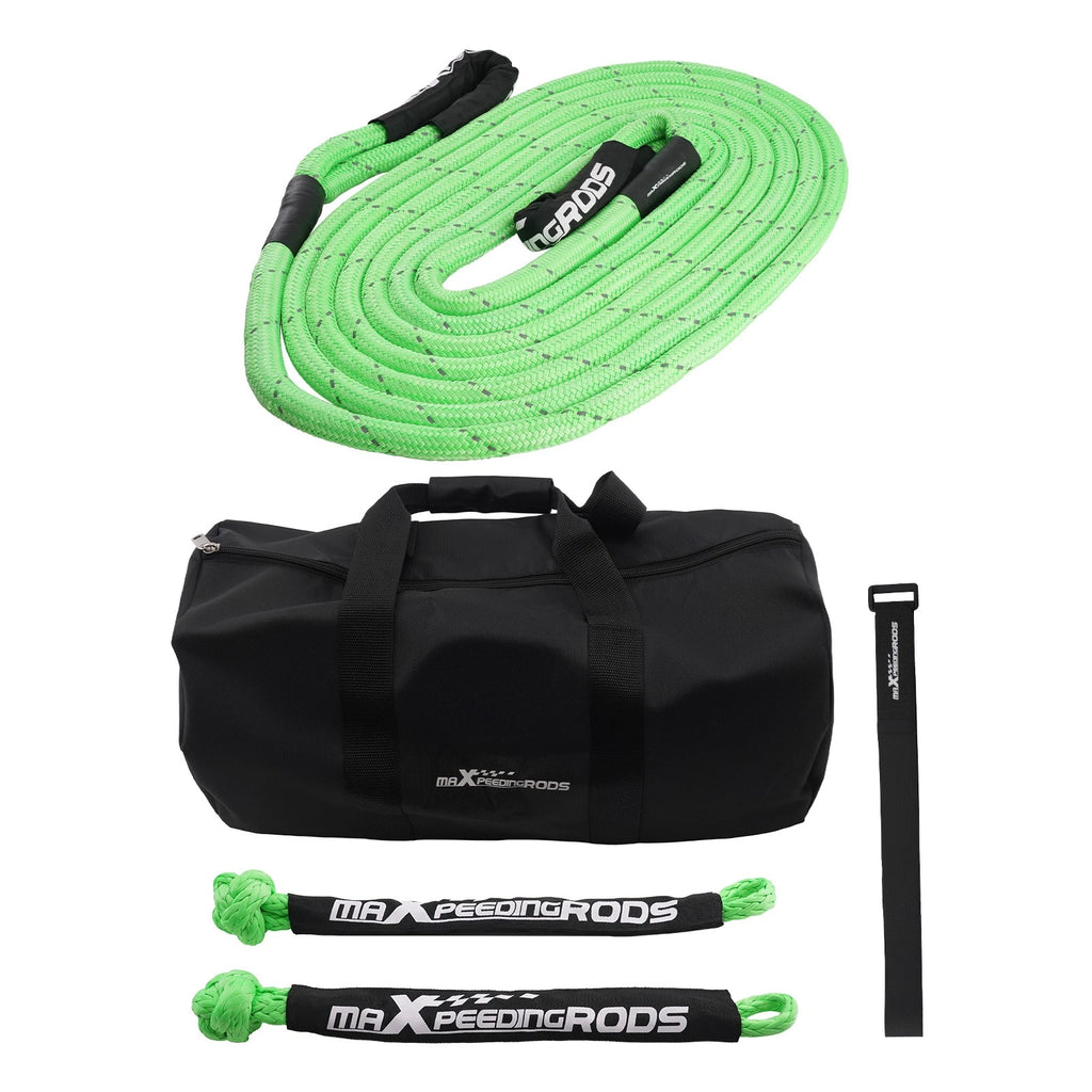 Heavy Duty Kinetic Rope 30ft for Off-Road SUV Truck 4WD (11 Ton)