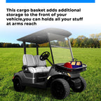 Front Cargo Basket with Mounting Bracket for Yamaha Drive 2 (2017–Present)