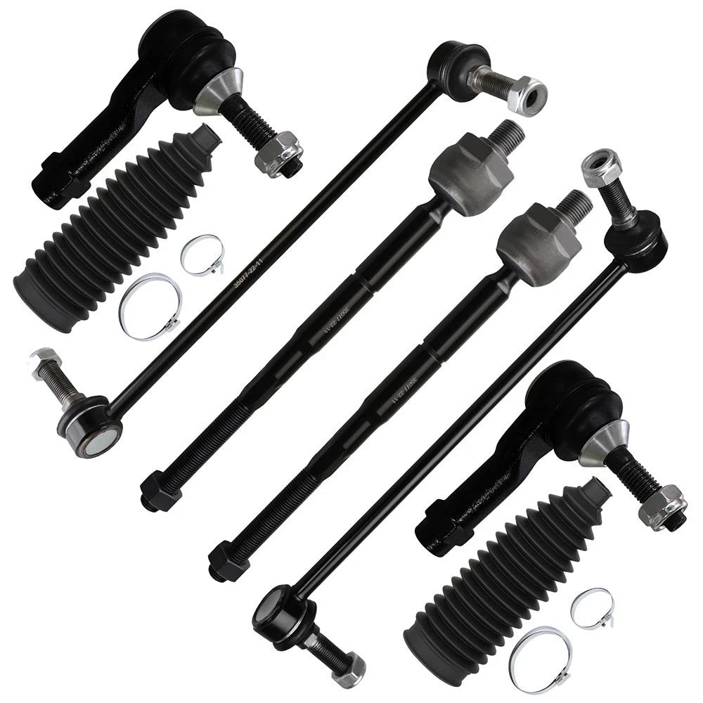 Front Tie Rod Sway Bar Rack and Pinion Bellow for Ford Explorer (2011–2017)