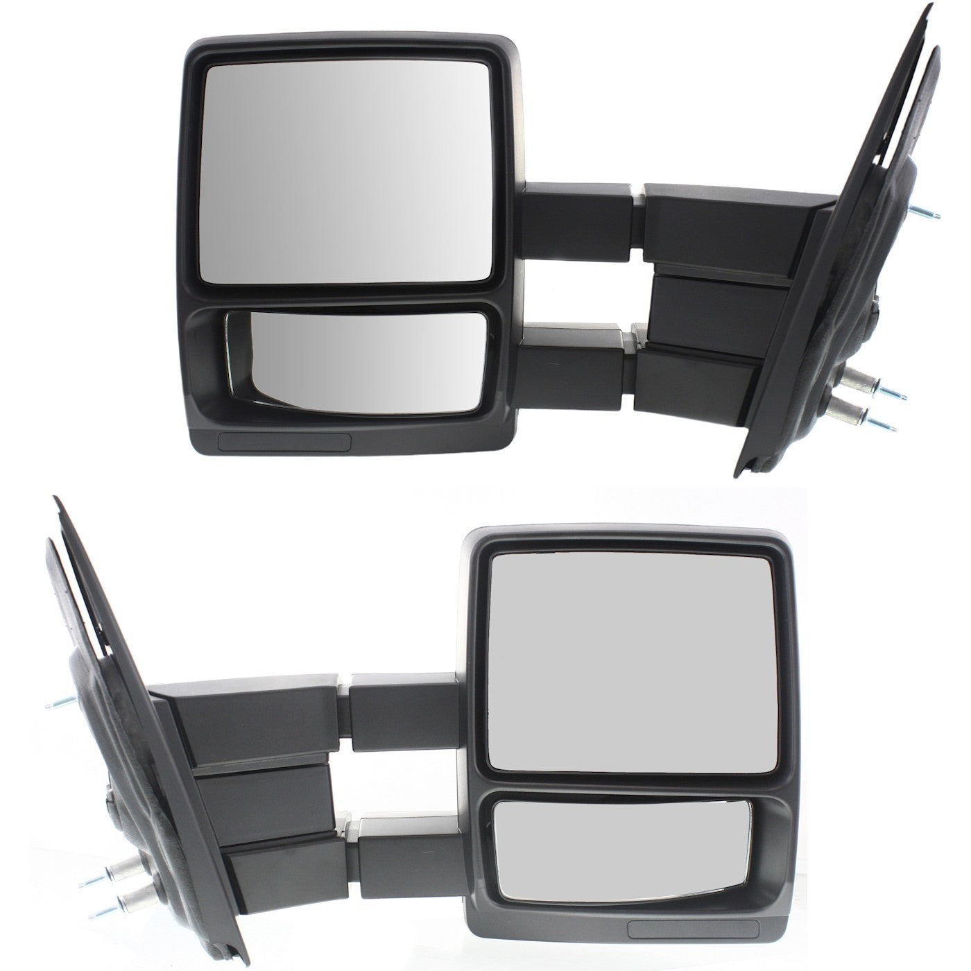 Tow Mirror Set for Ford F-150 (2004–2014) Left & Right Side Manual Fold