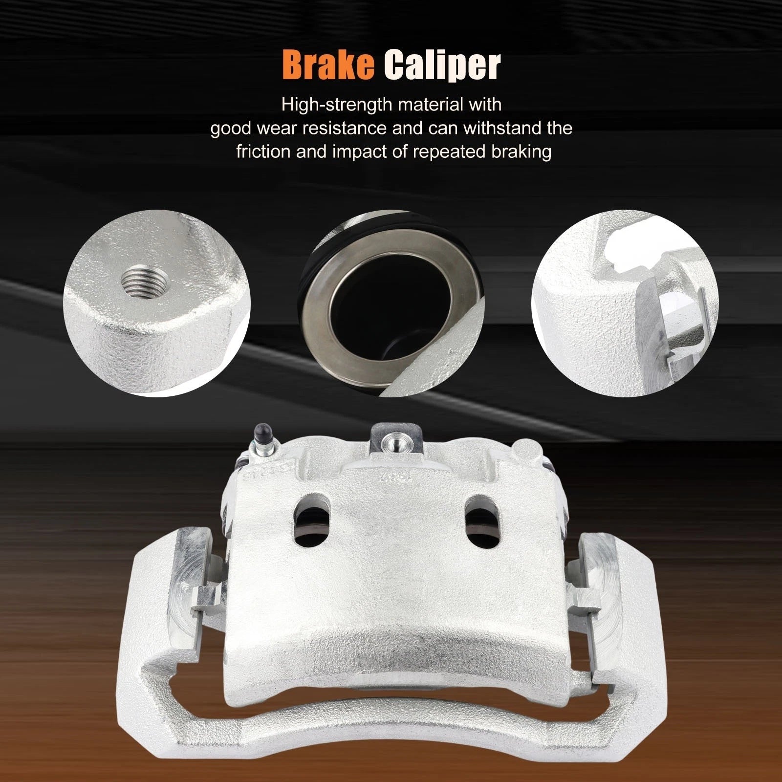 Brake Caliper with Bracket for Dodge Ram 2500 3500 (2003-2008)